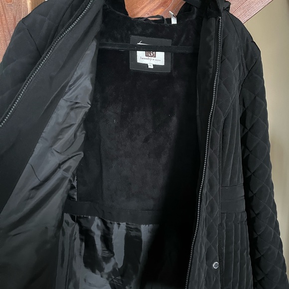 Laundry by Design women’s hooded quilted coat - Picture 5 of 6